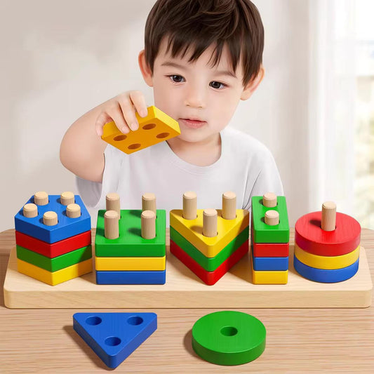 Juego Didáctico Montessori de Encastre - ALTOQUE