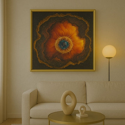 Cuadro Decorativo " Corazón de Fuego" - ALTOQUE