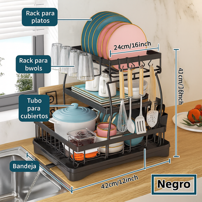 Escurridor de Platos Sobre Mesada