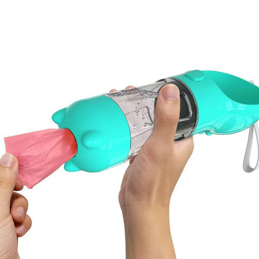 Dispensador de Agua para Mascota con Pala y Bolsas para Desechos - ALTOQUE
