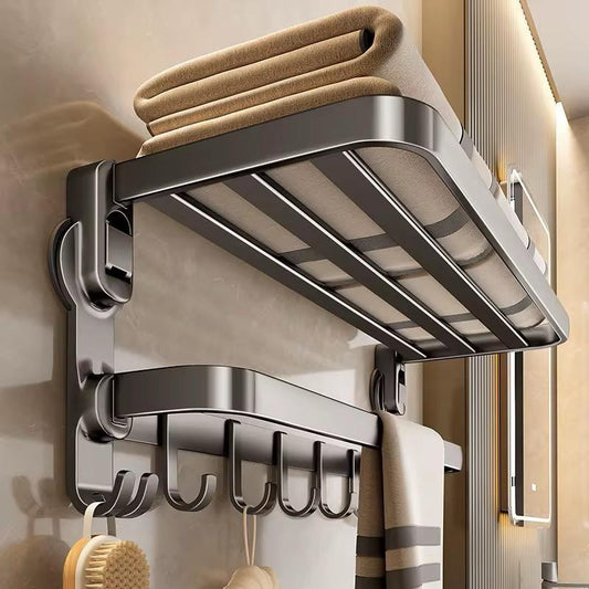 Toallero Hotelero Multifunción Con Ventosas 60 cm - ALTOQUE