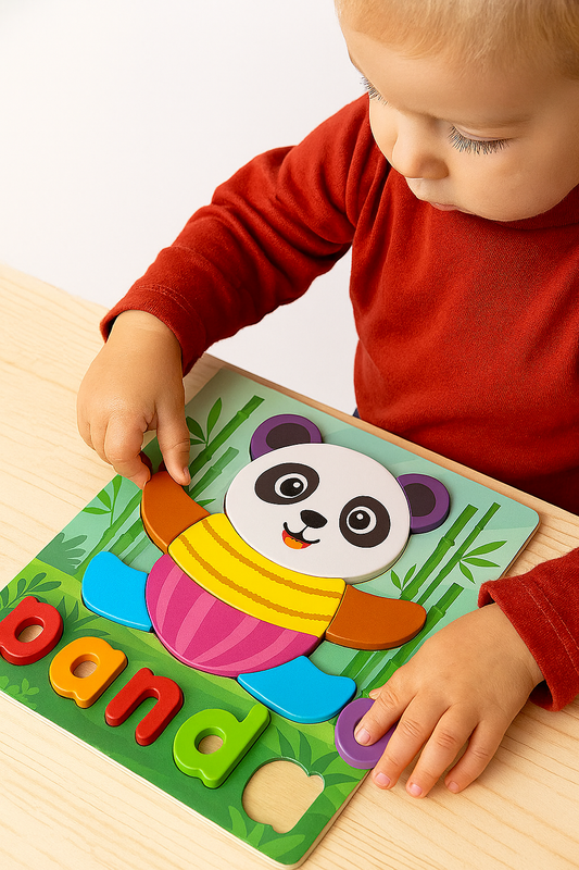Puzzles en Madera con Palabras - ALTOQUE