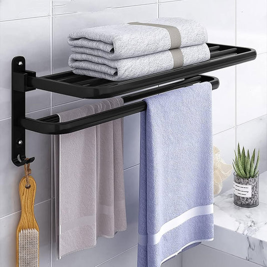Toallero Hotelero Negro 50 cm - ALTOQUE