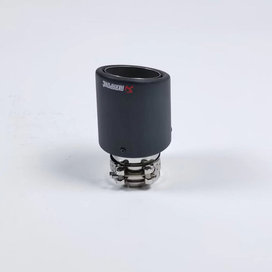 Tubo de Escape de Fibra de Carbono Mate - Salida Simple - ALTOQUE