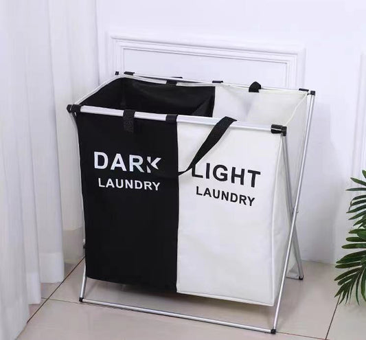 Cesto Para Ropa Doble Organizador - ALTOQUE