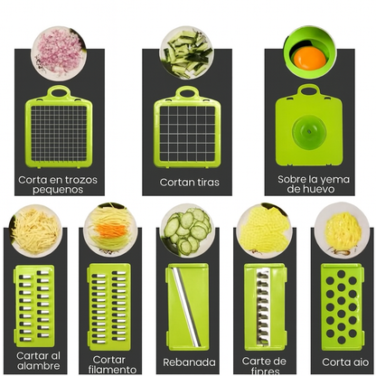 Cortador Rallador Multifunción