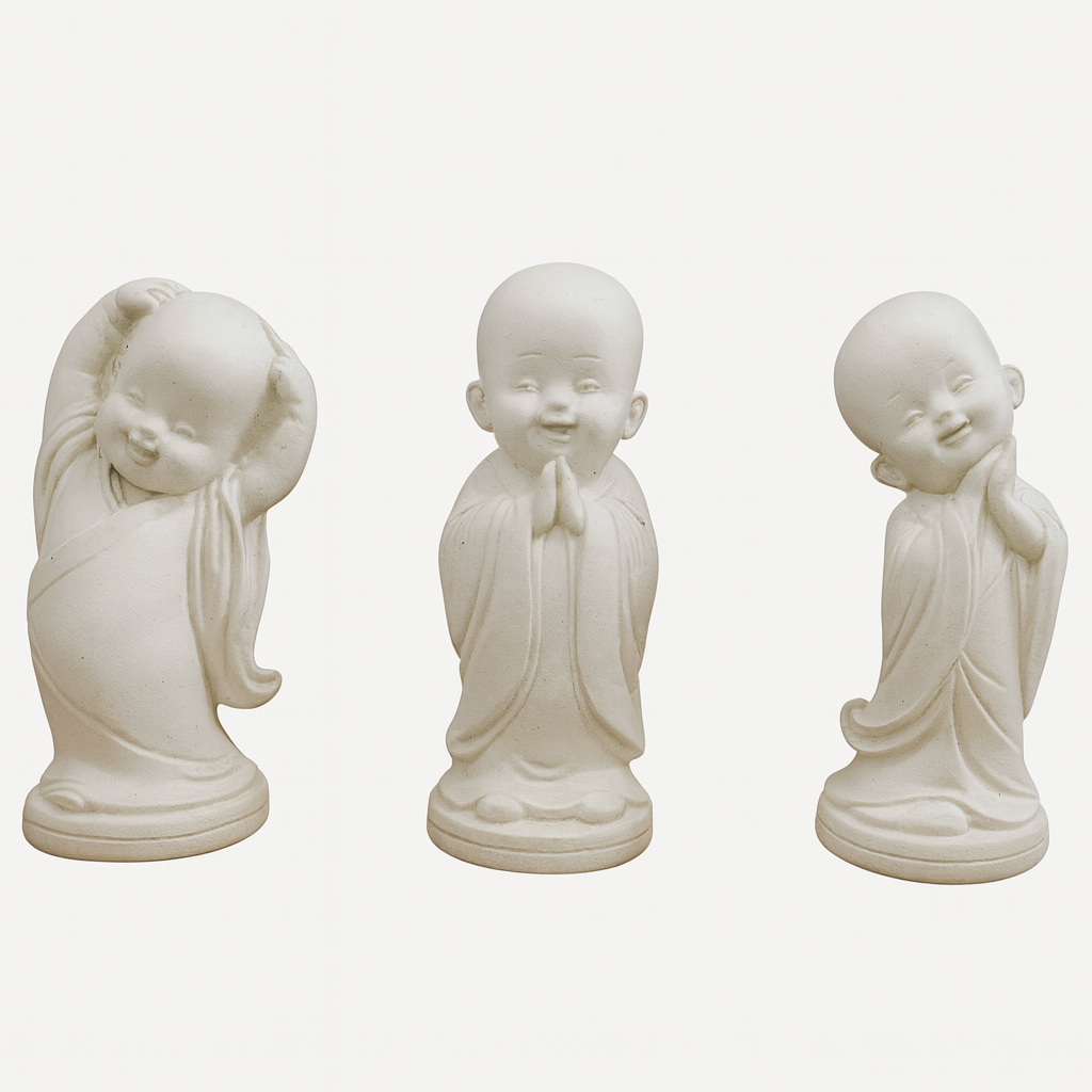 Set de 3 Buda Monjes