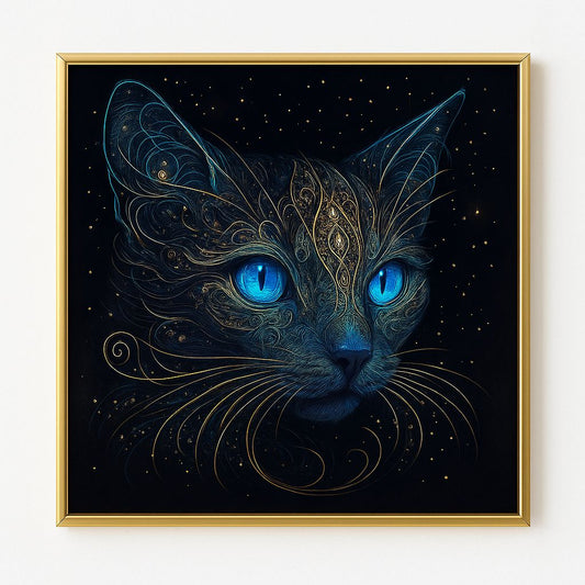 Cuadro Decorativo "Gato Cósmico" - ALTOQUE