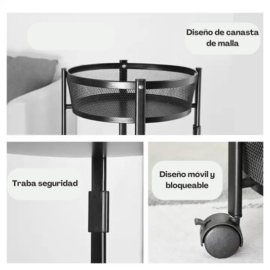 Carro Con Estantes Plegable Alto - ALTOQUE