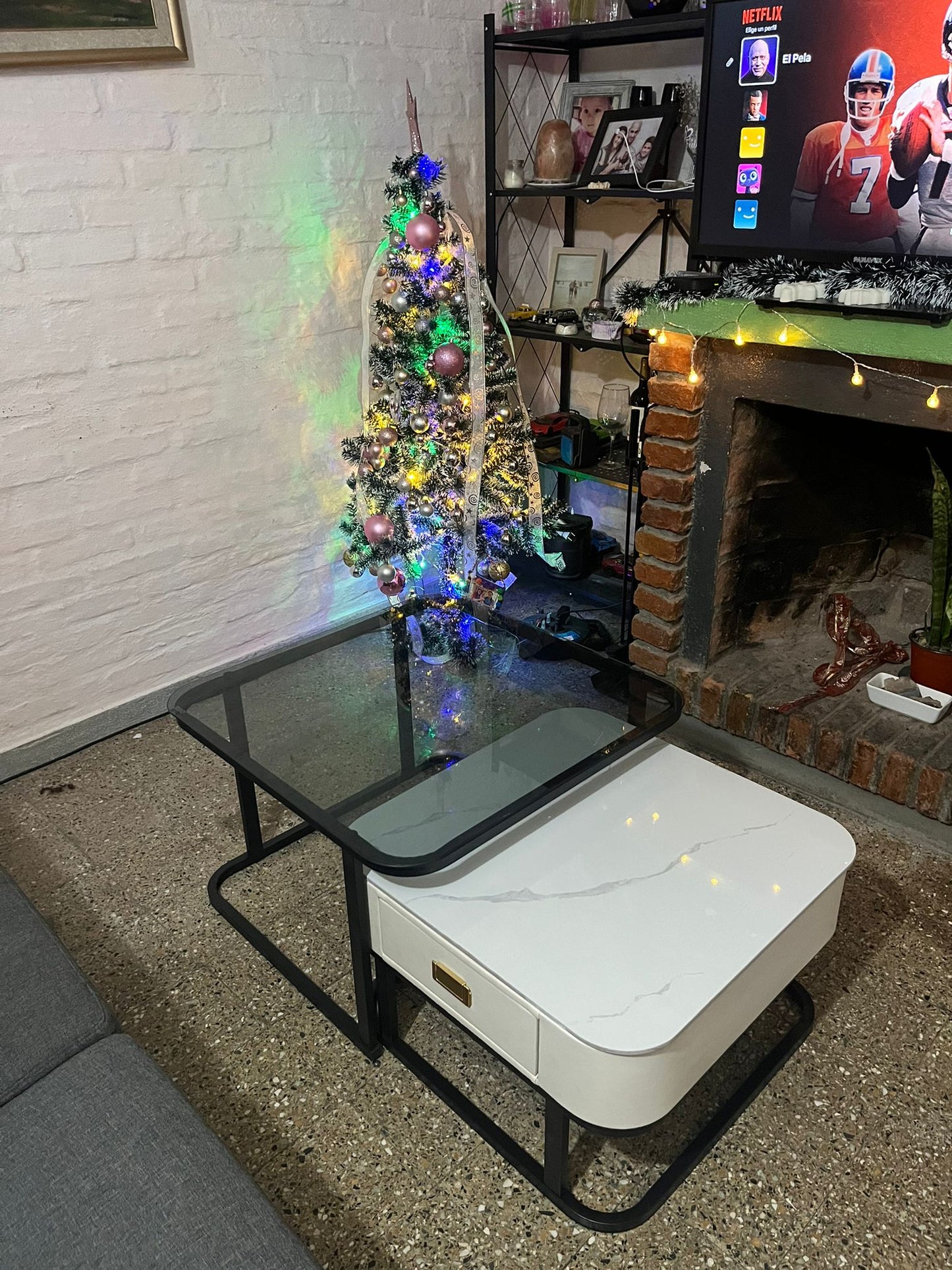 Mesa Ratona Doble para Living