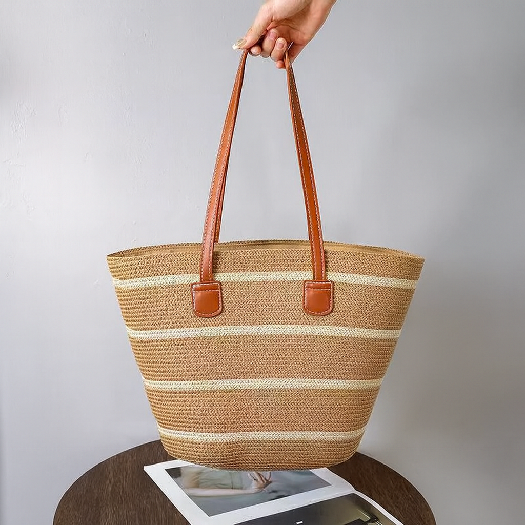Bolso Playero Tejido
