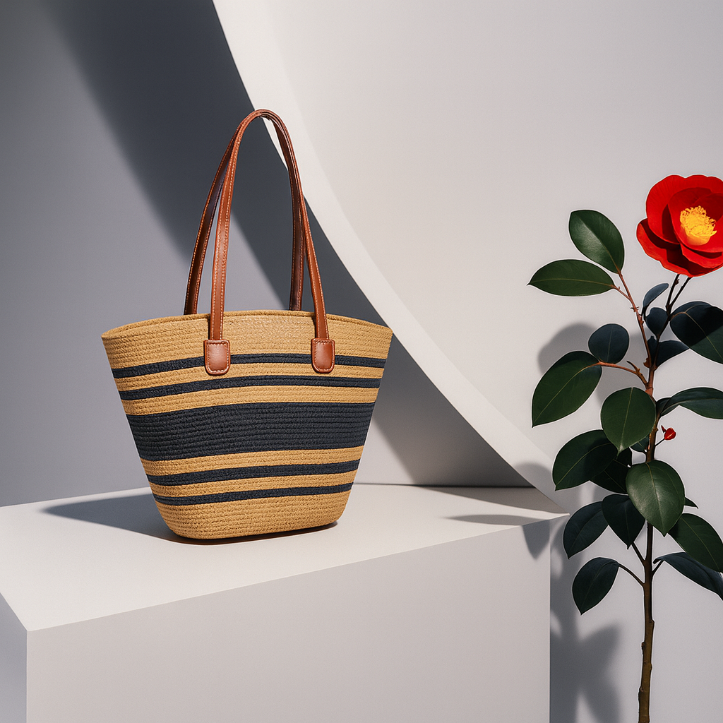 Bolso Playero Tejido