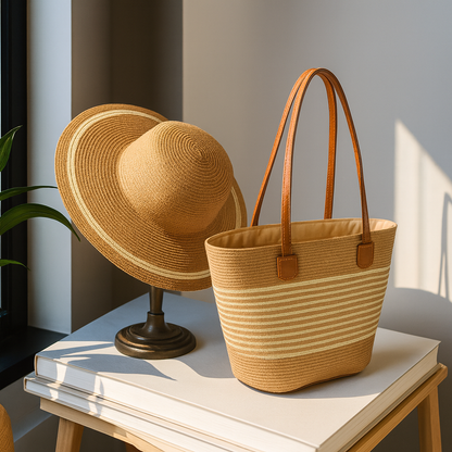 Bolso Playero Tejido