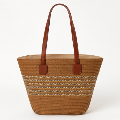 Bolso Playero Tejido