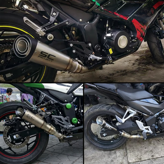 Caño de Escape Moto SC Project