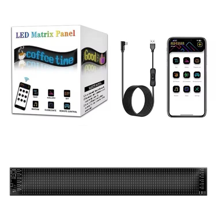 Pantalla LED Flexible con Animaciones
