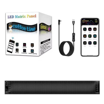 Pantalla LED Flexible con Animaciones