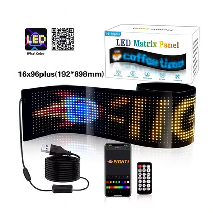 Pantalla LED Decorativa con Animaciones RGB