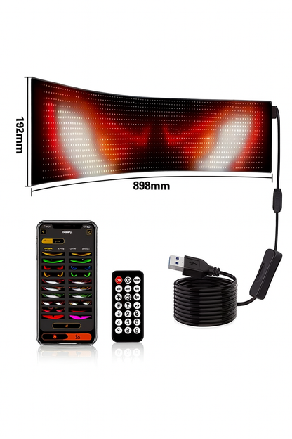 Pantalla LED Decorativa con Animaciones RGB