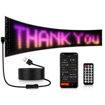 Pantalla LED Decorativa con Animaciones RGB