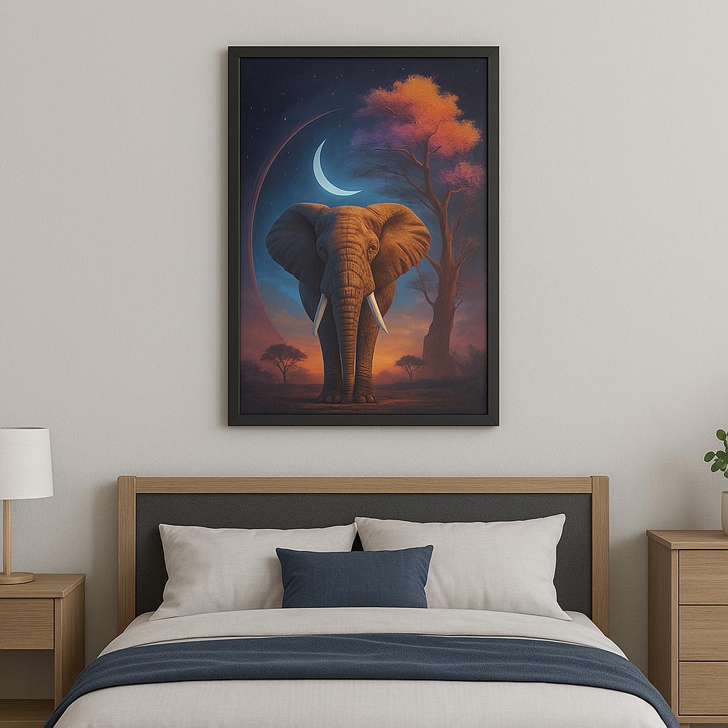 Cuadro Decorativo Elefante