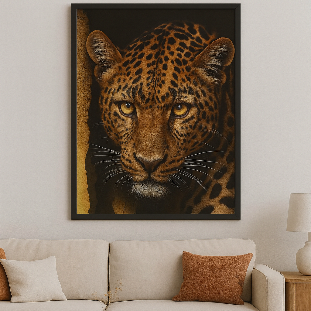 Cuadro Decorativo Leopardo
