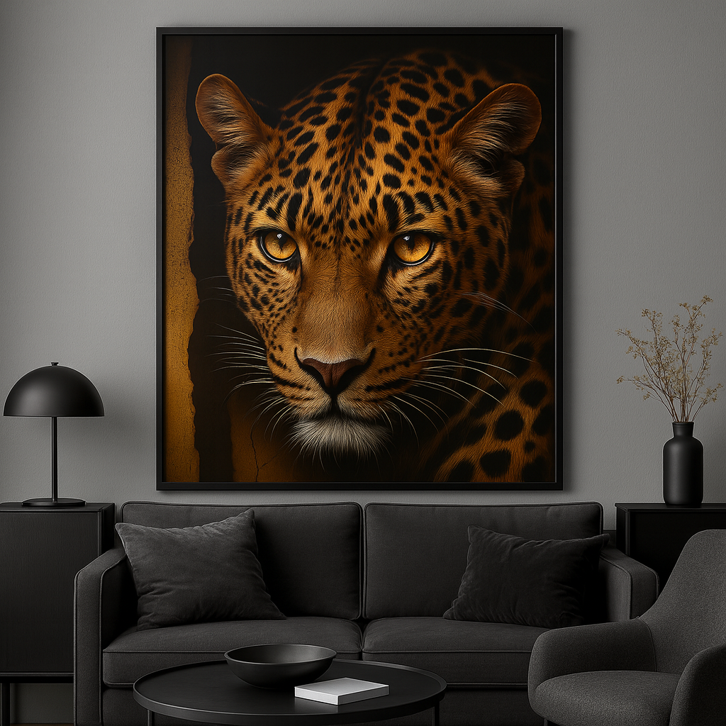 Cuadro Decorativo Leopardo