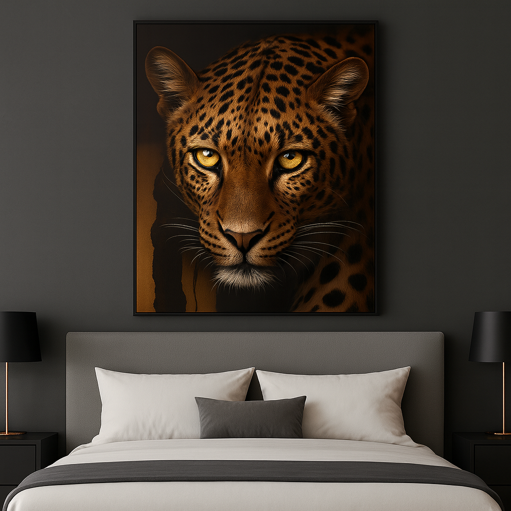 Cuadro Decorativo Leopardo