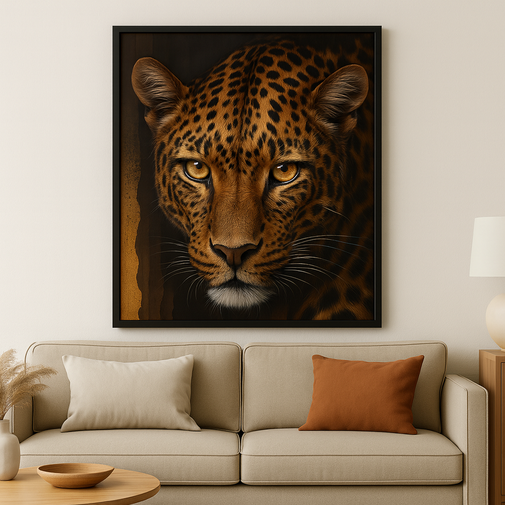Cuadro Decorativo Leopardo