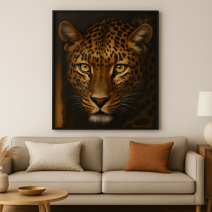 Cuadro Decorativo Leopardo