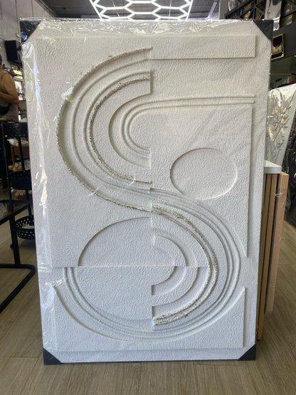 Cuadro de Pared 3D en Yeso 8