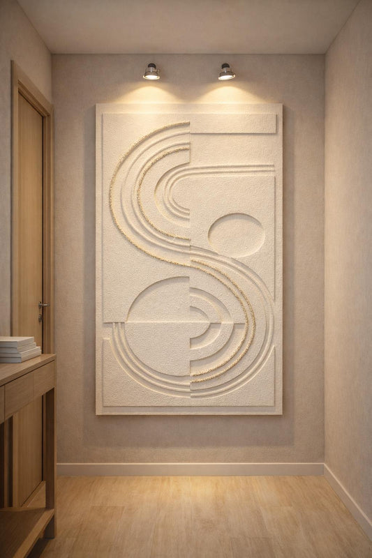 Cuadro de Pared 3D en Yeso 8