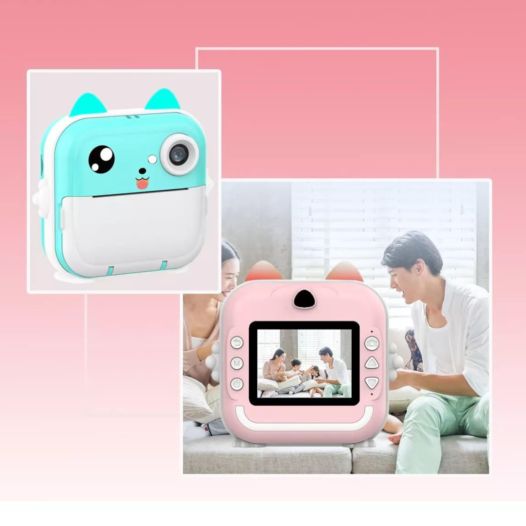 Cámara De Fotos Infantil Con Impresión Instantánea - ALTOQUE