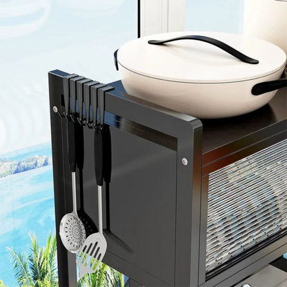 Escurridor de Platos Aéreo Organizador con Puerta Acrílica (2 Piletas) - ALTOQUE