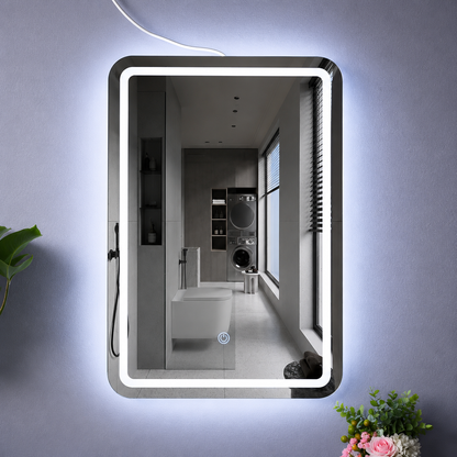 Espejo Rectangular con Luz Led