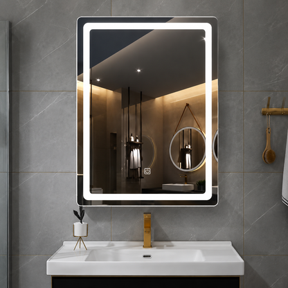Espejo Rectangular con Luz Led
