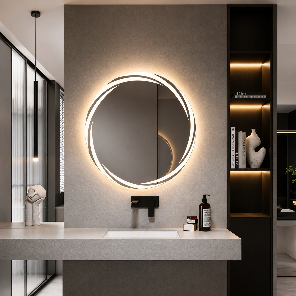 Espejo con Luz Led