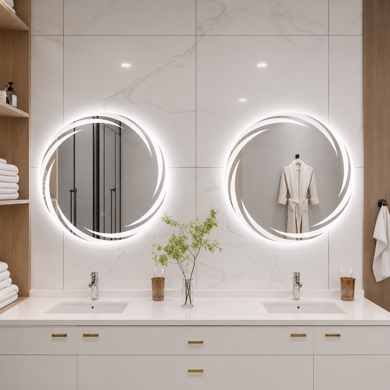 Espejo con Luz Led