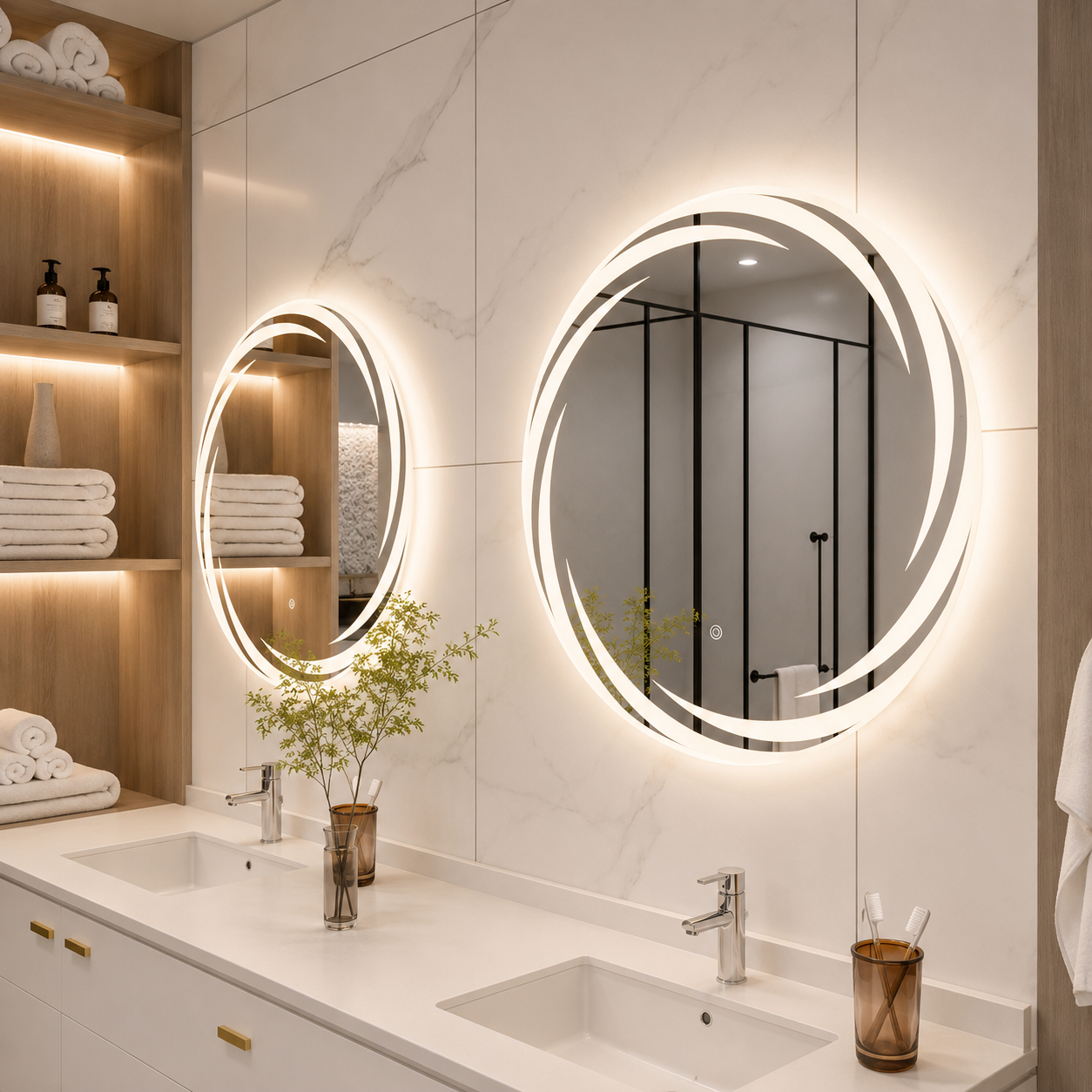 Espejo con Luz Led