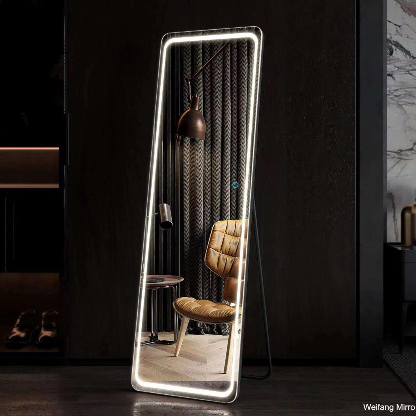 Espejo de Pie con luz Led