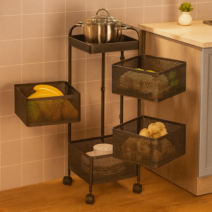 Carro Organizador Metálico