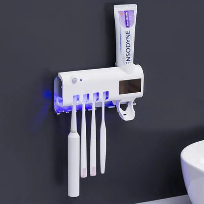 Porta Cepillo + Pasta Multifuncional Carga USB - ALTOQUE