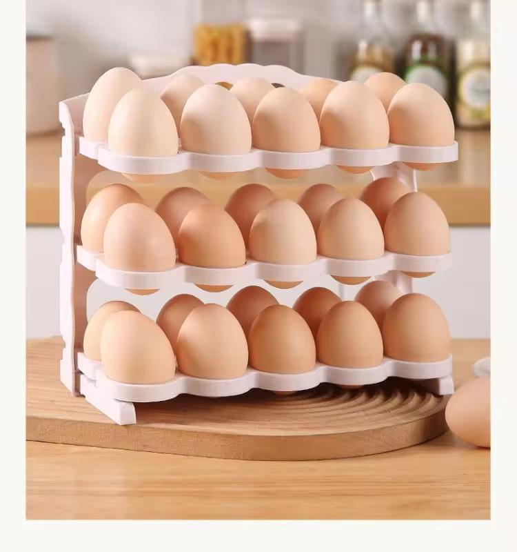Organizador Plegable para 30 Huevos