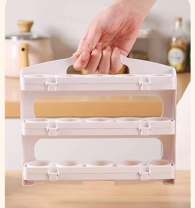 Organizador Plegable para 30 Huevos