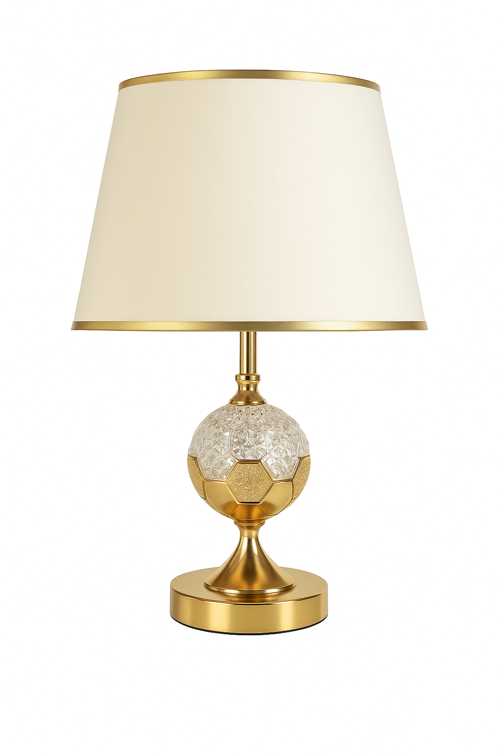 Lámpara Elegante con Diseño de Pelota Cristal