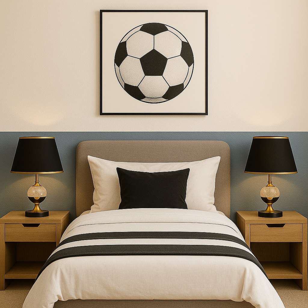 Lámpara Elegante con Diseño de Pelota Cristal