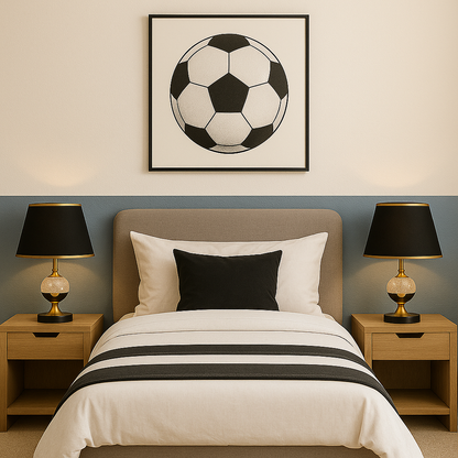 Lámpara Elegante con Diseño de Pelota Cristal