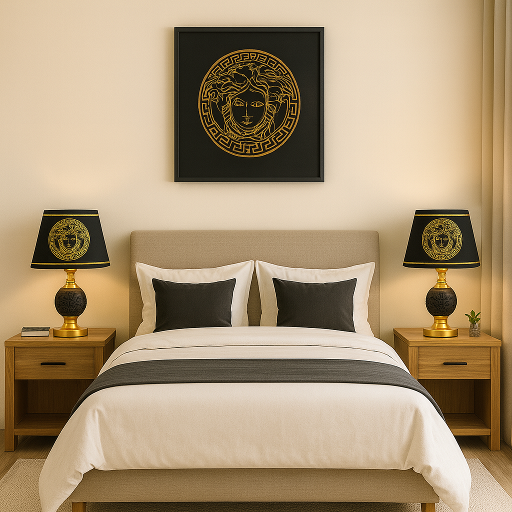 Lámpara Decorativa Estilo Versace