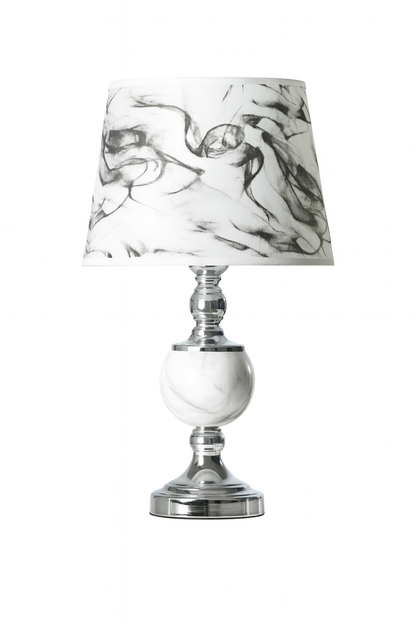 Lámpara de Mesa Estilo Mármol