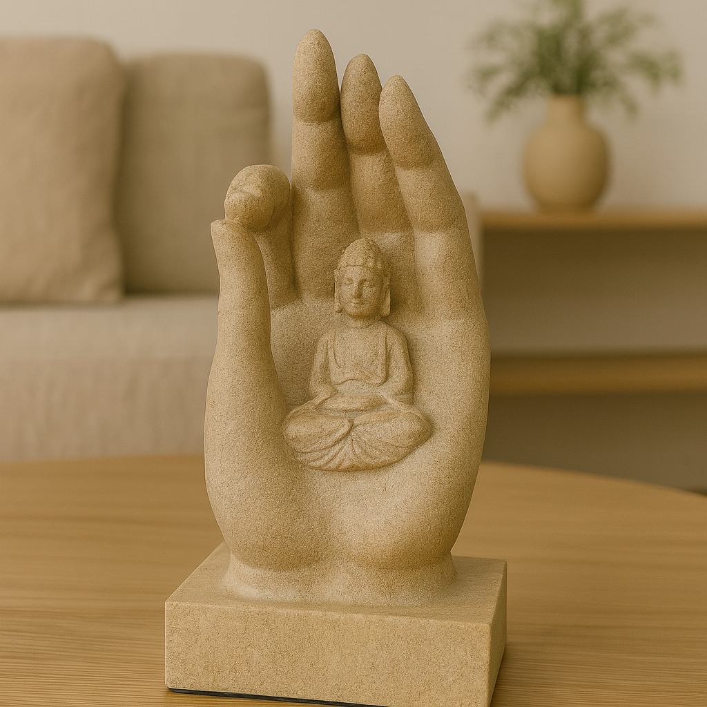 Mano Protectora con Buda